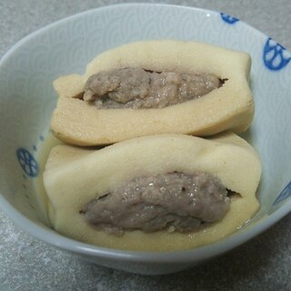 高野豆腐の肉詰め煮